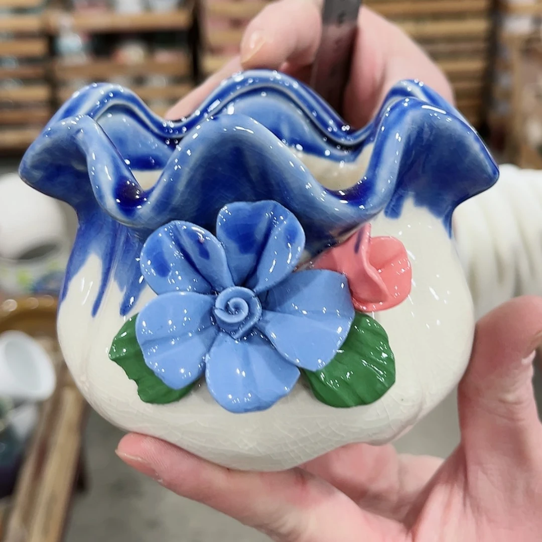 【闪购商品】陶瓷陶瓷多肉植物花盆