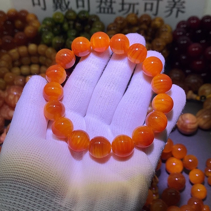 手串/手链松木（琥珀木）1.3 包浆高货