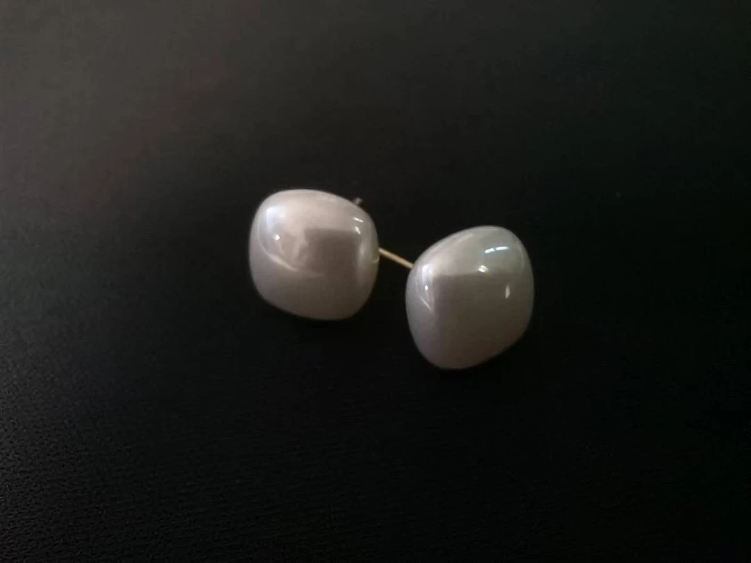 合金耳饰 气质银色轻奢耳钉时尚百搭复古小众简约