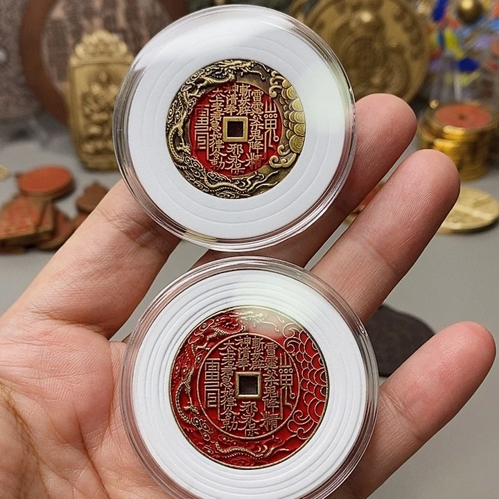 铜现代仿制工艺文创铜币
