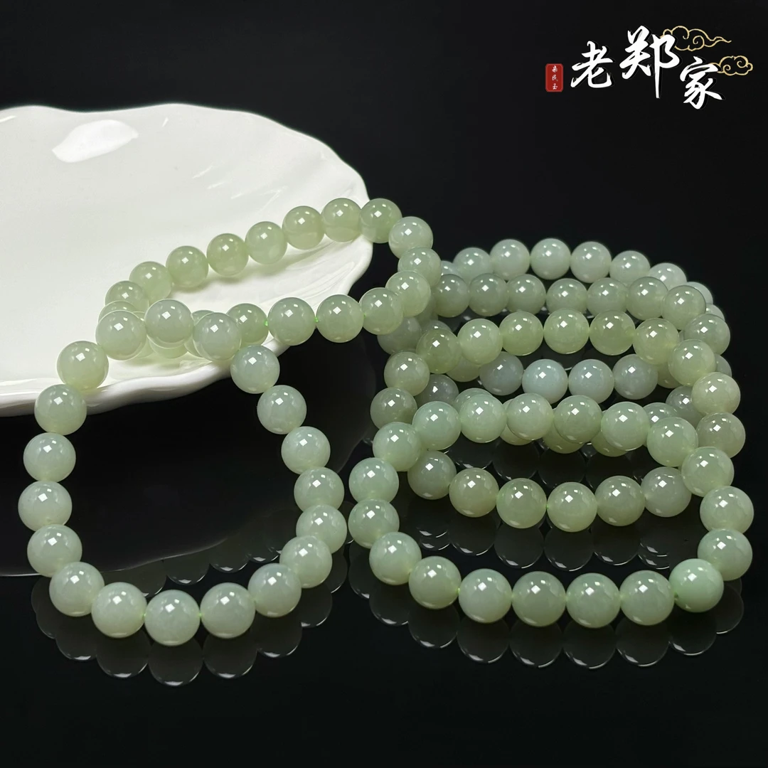 【老郑家】和田玉手串 约10mm (多样性发一件) 834