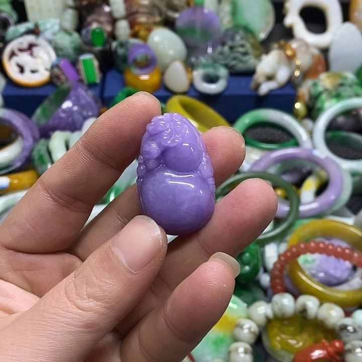 颈饰未镶嵌翡翠缅甸翡翠首饰配饰