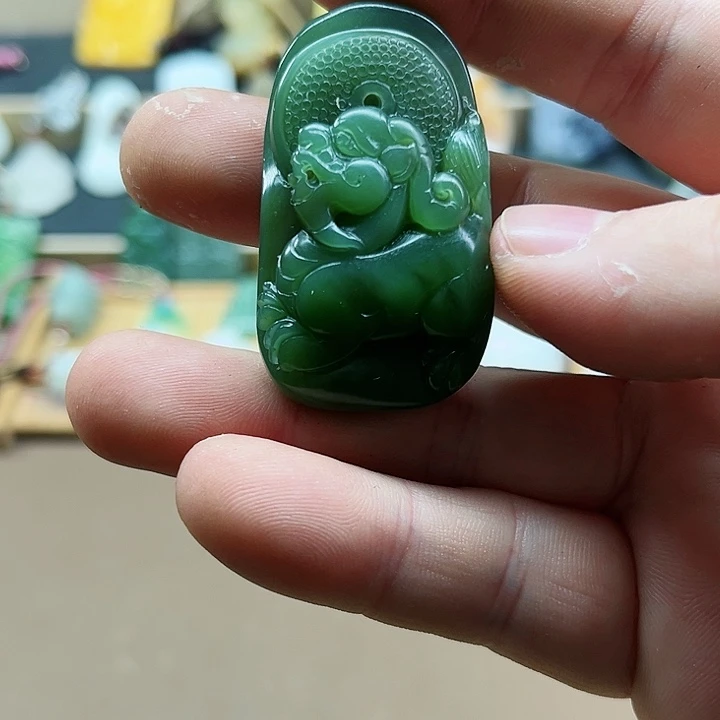 和田玉手链未镶嵌星*