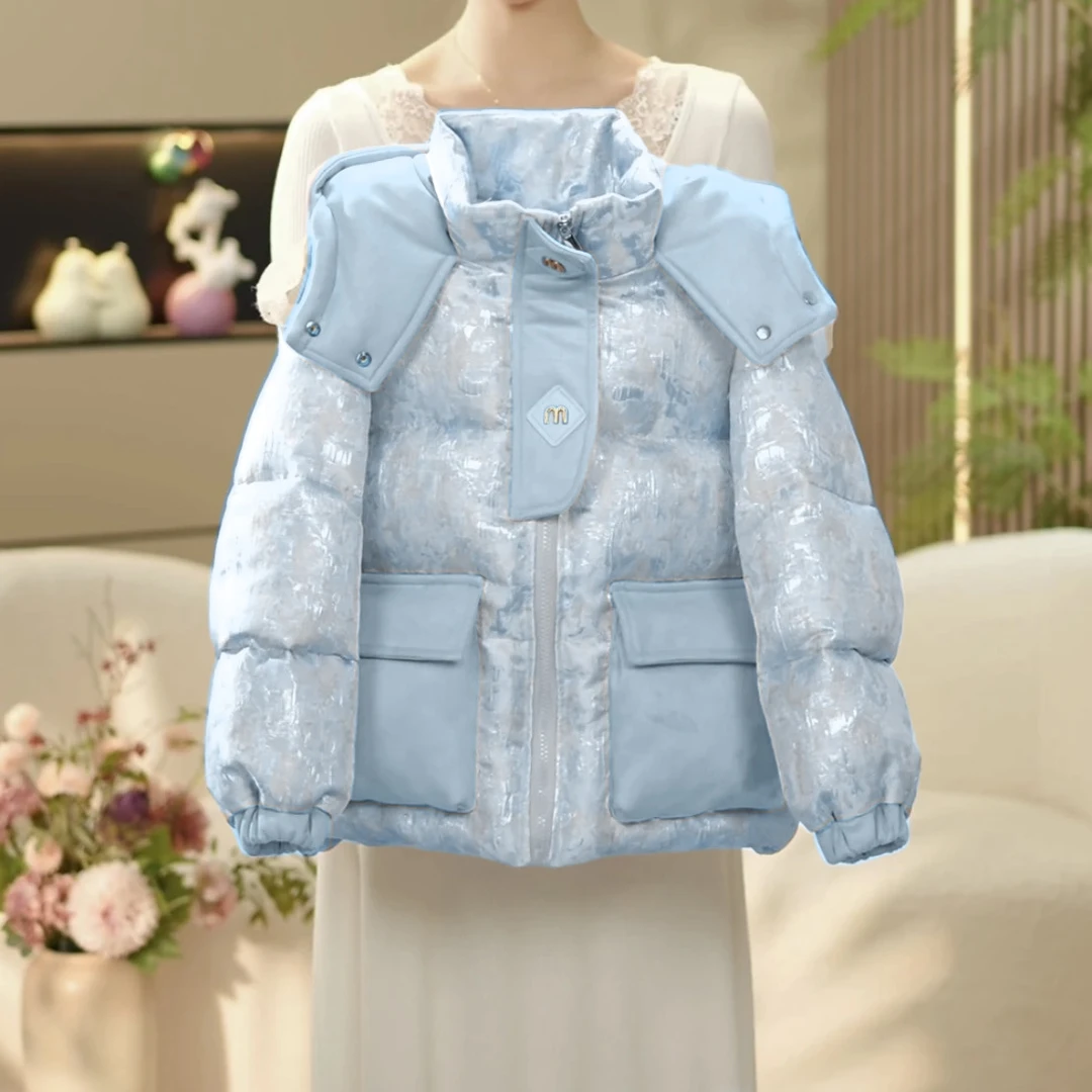 2026童装冬季新款儿童加绒棉服加厚保暖中大童外套韩版棉衣棉袄