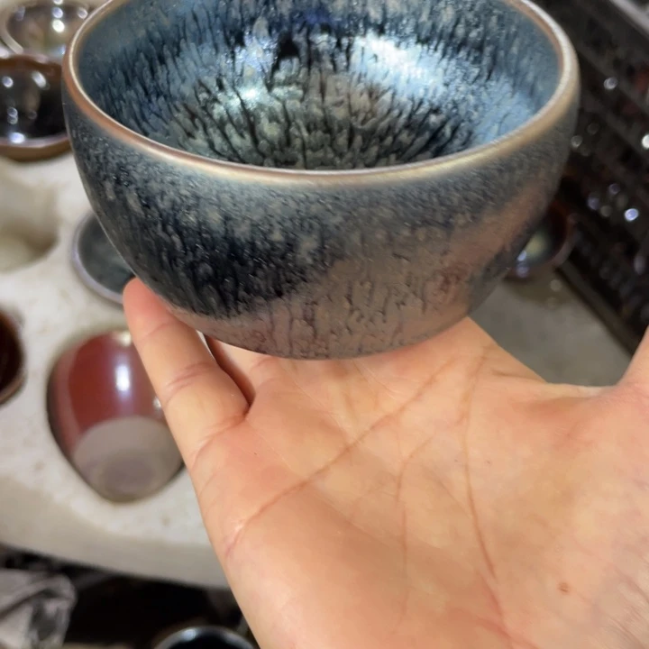 瑞***泽茶盏建阳建盏全品百花