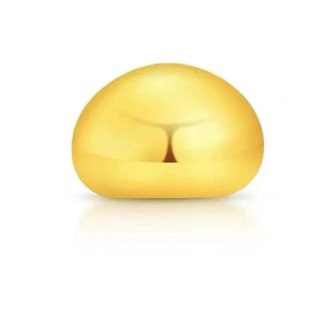 桂金足金9999金豆豆1g实心黄金豆投资收藏（赠礼盒）