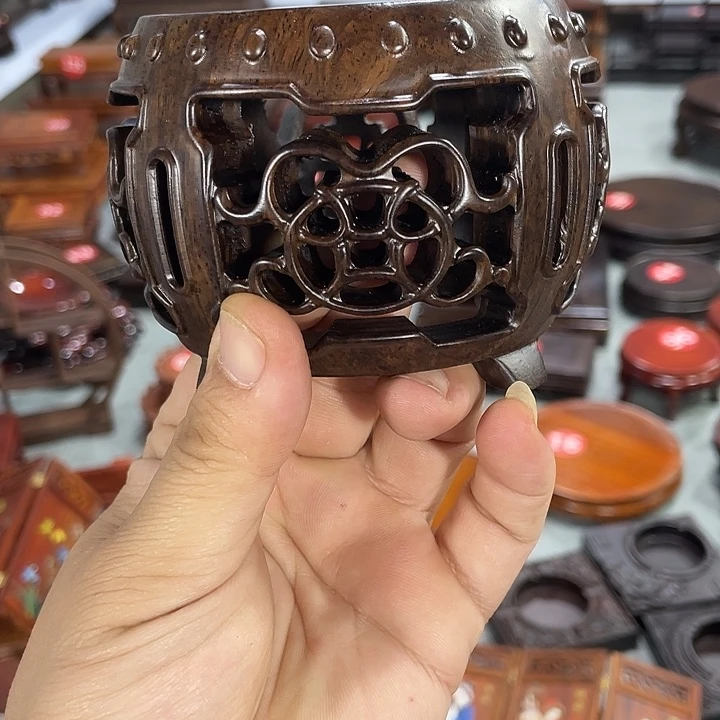 紫砂红木底座工艺品红木底座工艺品