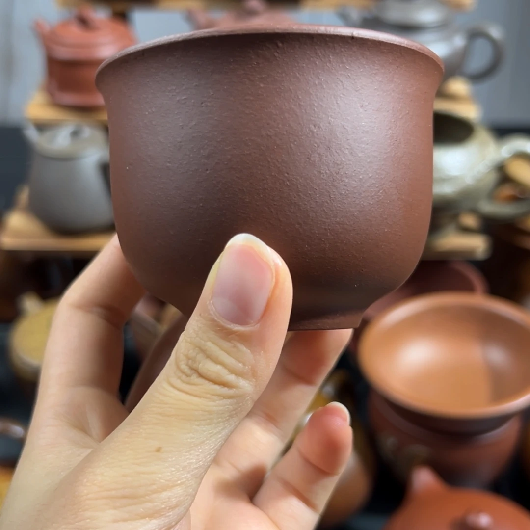 紫砂茶杯10只发货