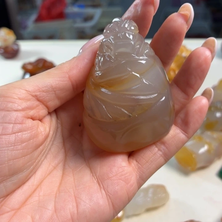 未镶嵌吊坠(不含链)玛瑙/玉髓