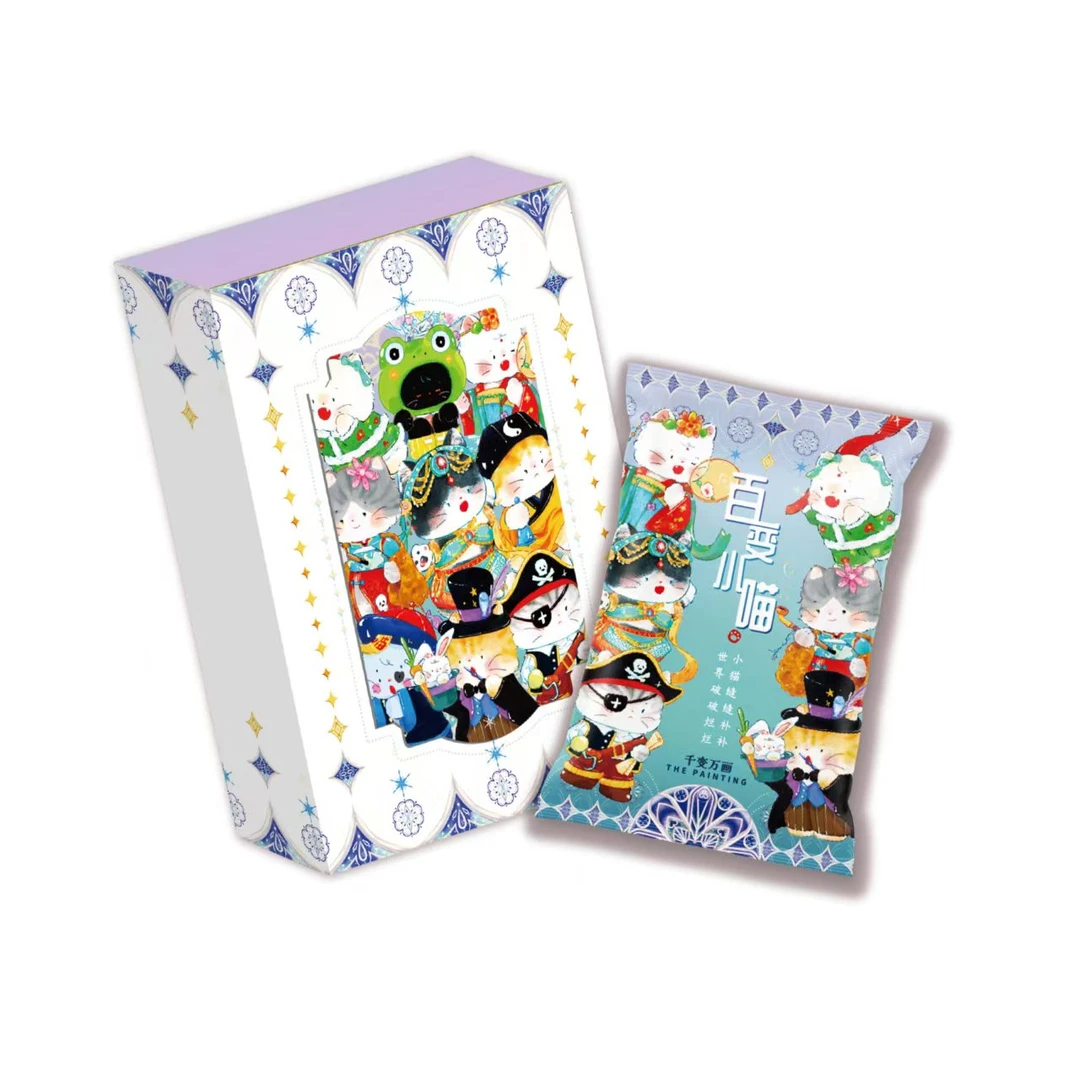【熊猫叠叠】千变万画 百变小喵第三弹 收藏卡牌（默认代拆）