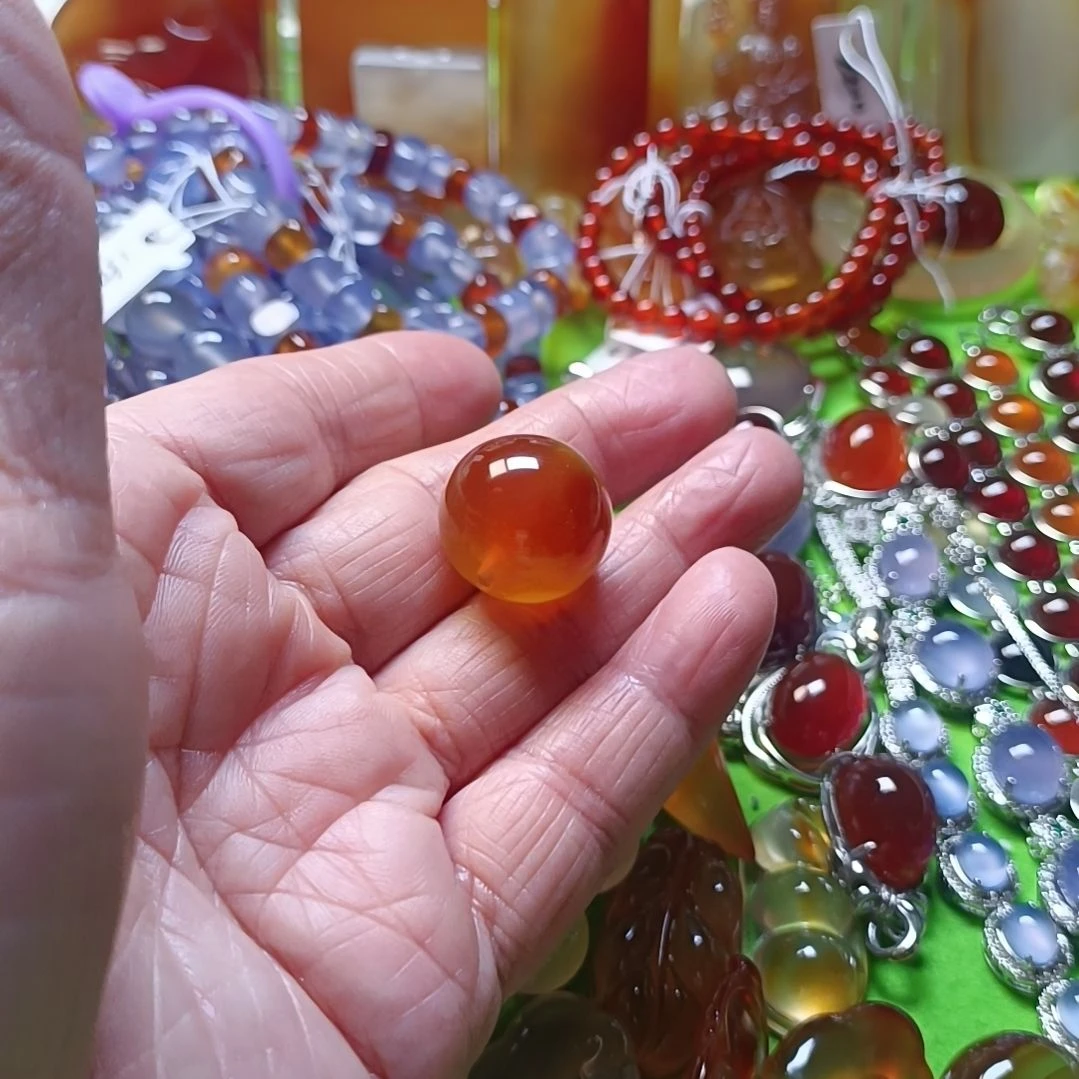 爱***游玛瑙/玉髓未镶嵌手链