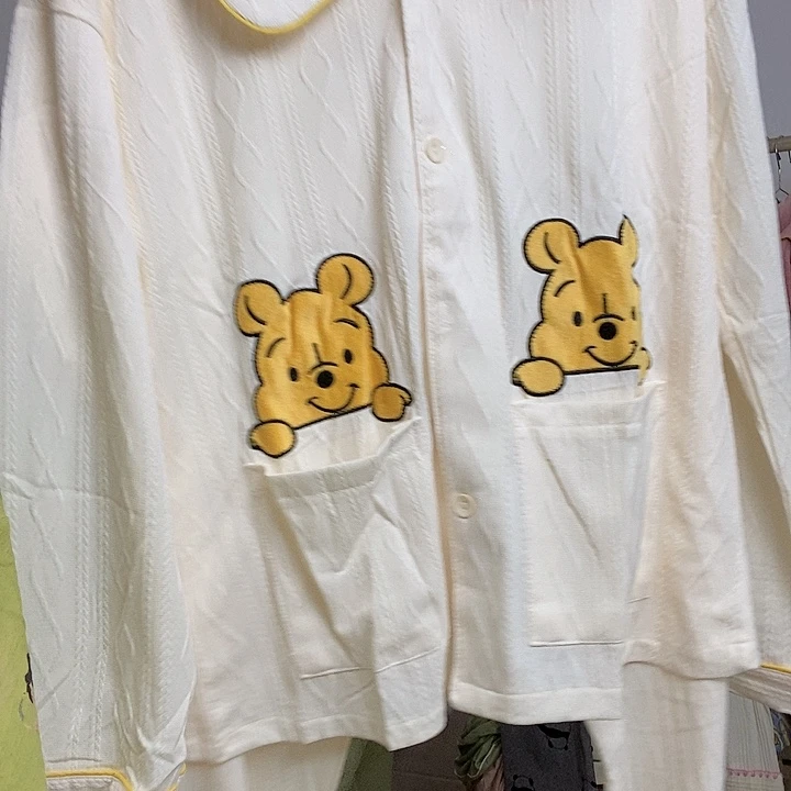 羊羔毛小熊澳套装020.家居服套装