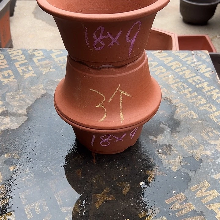 紫砂花盆透气花盆