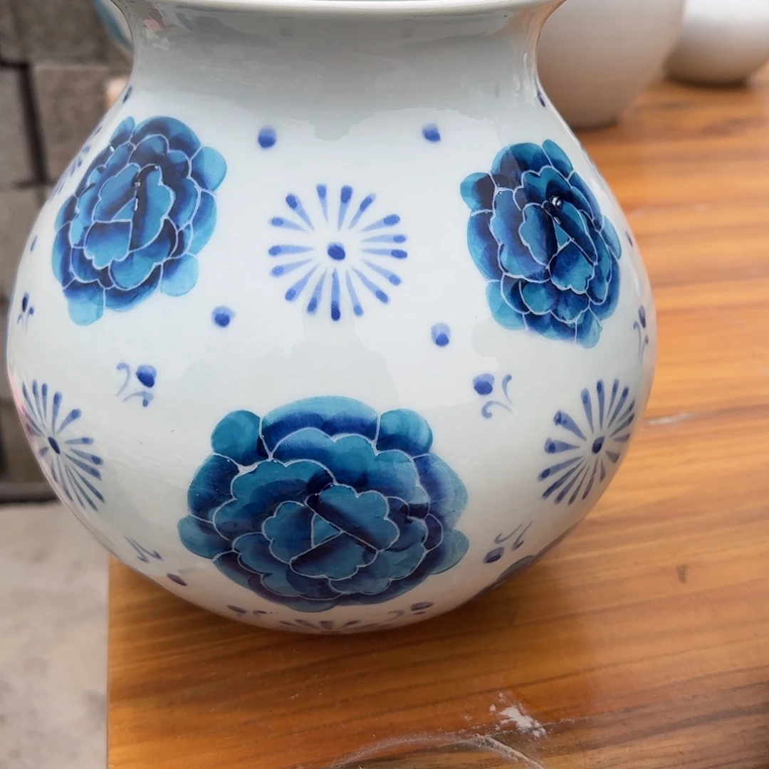 陶瓷微瑕景德镇手工花器