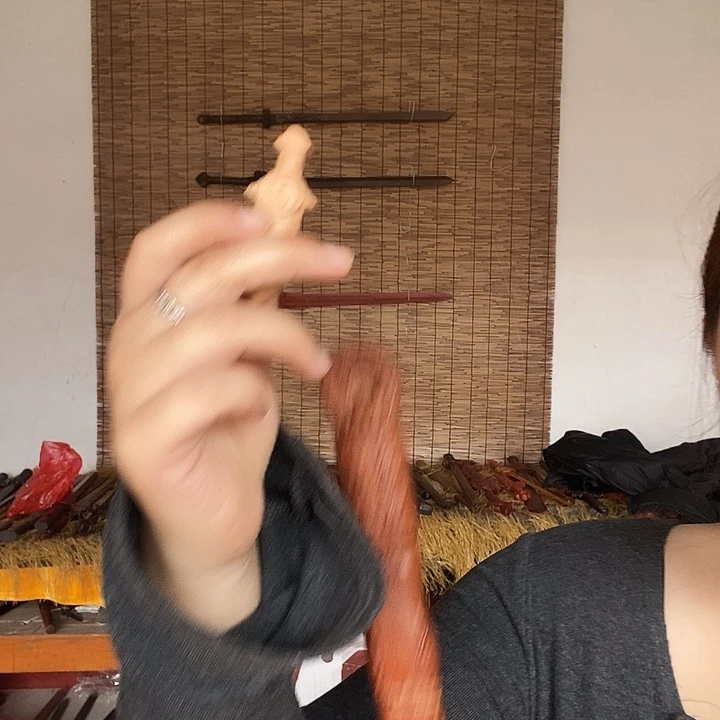虾***帅紫檀木类成套家具小桃木