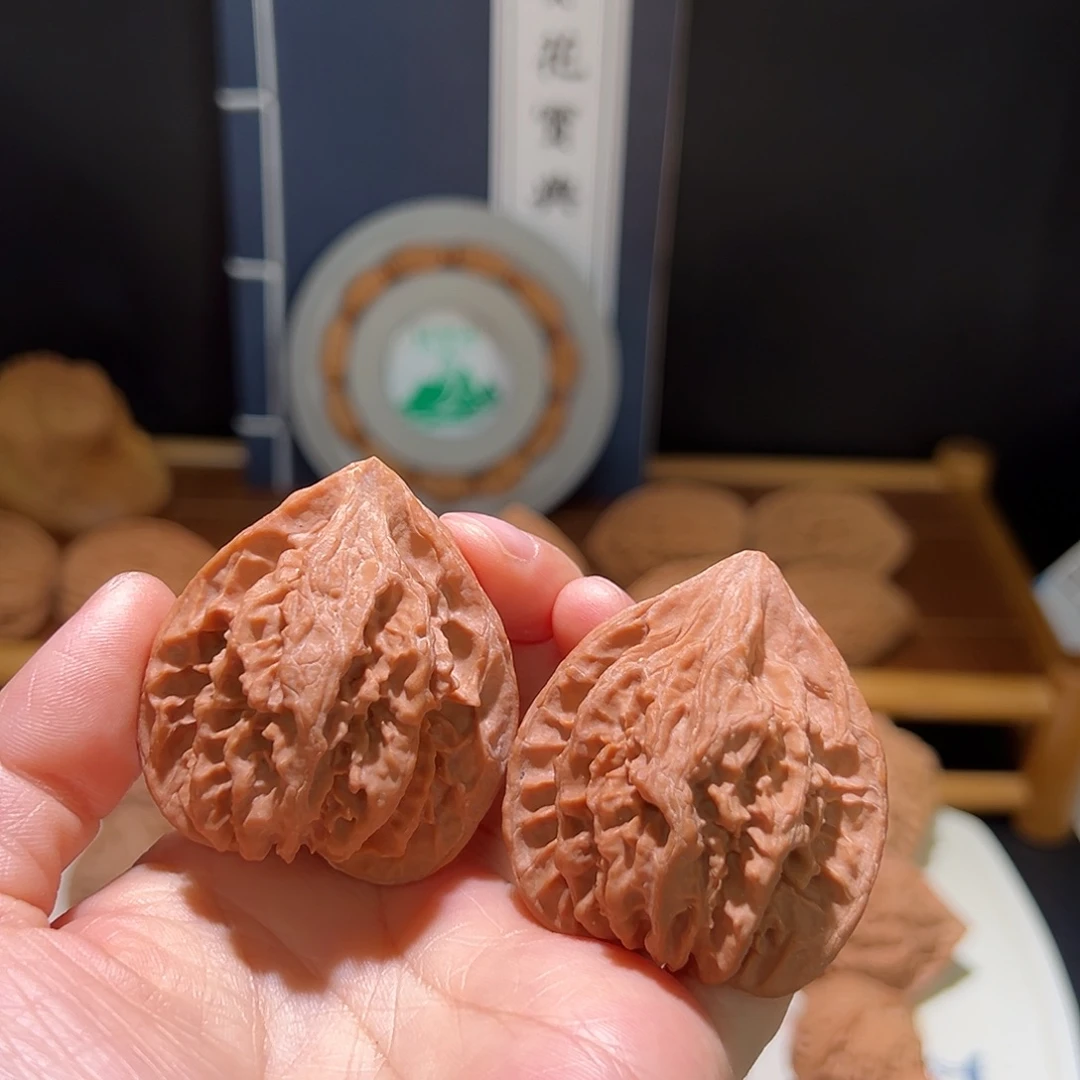 我***活把件文玩核桃川云