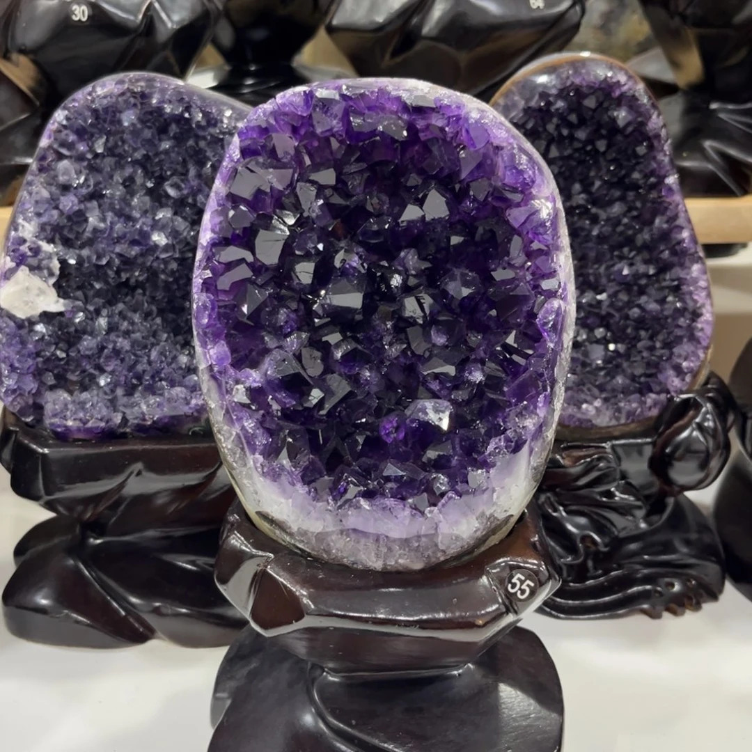 摆件未镶嵌紫晶紫晶摆件