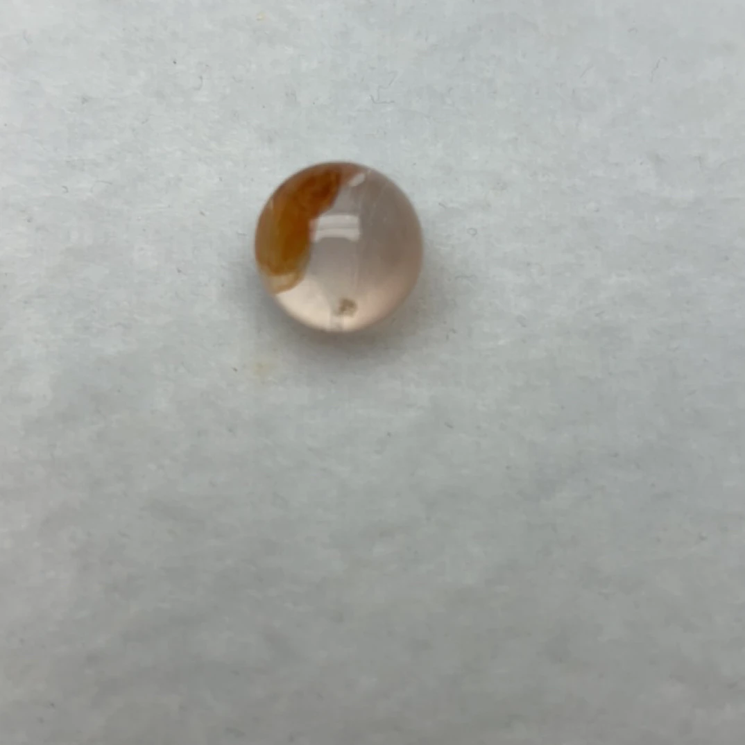 天然黄胶花黄色招财幽灵珠子diy多宝手链手串单颗水晶配件