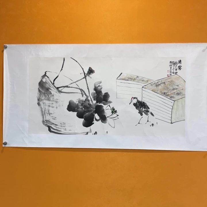 国画李川浦精品花鸟画