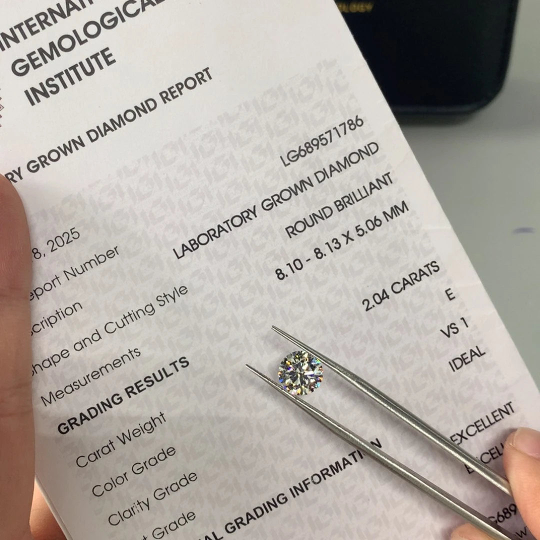 实验室培育钻石裸石未镶嵌