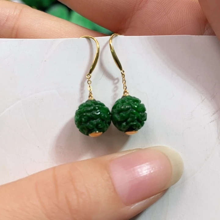 颈饰未镶嵌翡翠吊坠