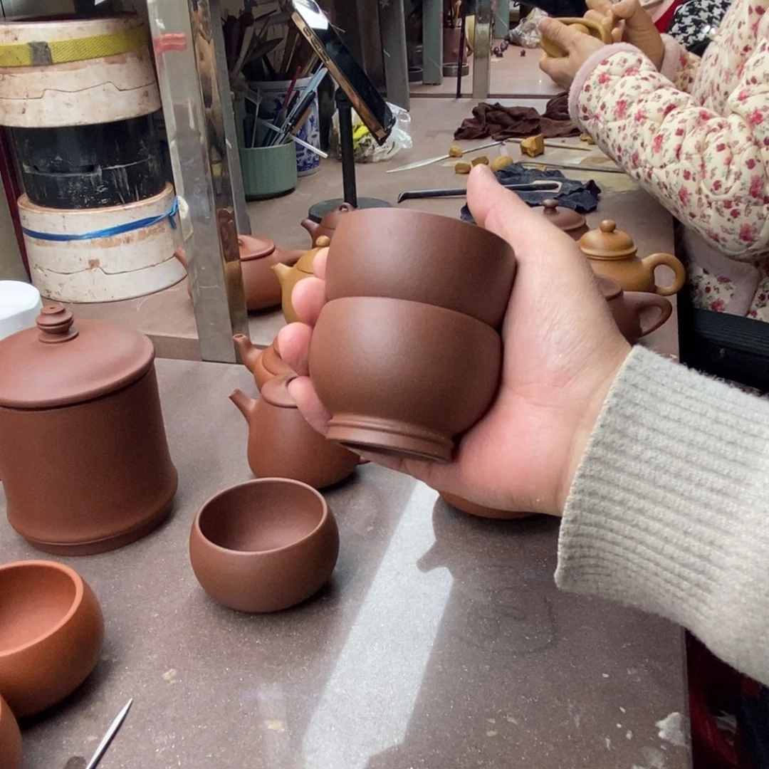 紫砂茶壶墨*紫砂壶杯子