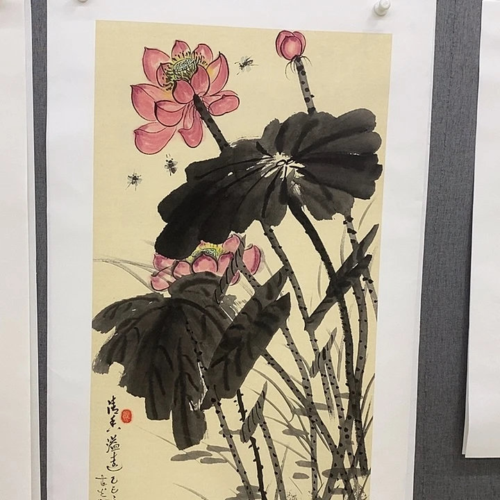 国画手写手绘作品100