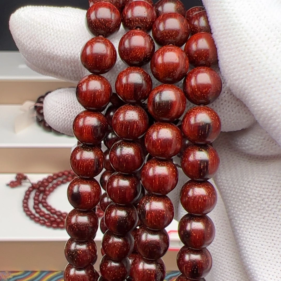 手串/手链小叶紫檀0.8*108老料8751