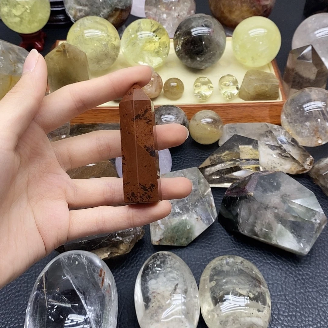 未镶嵌水晶珠宝半成品22水晶石