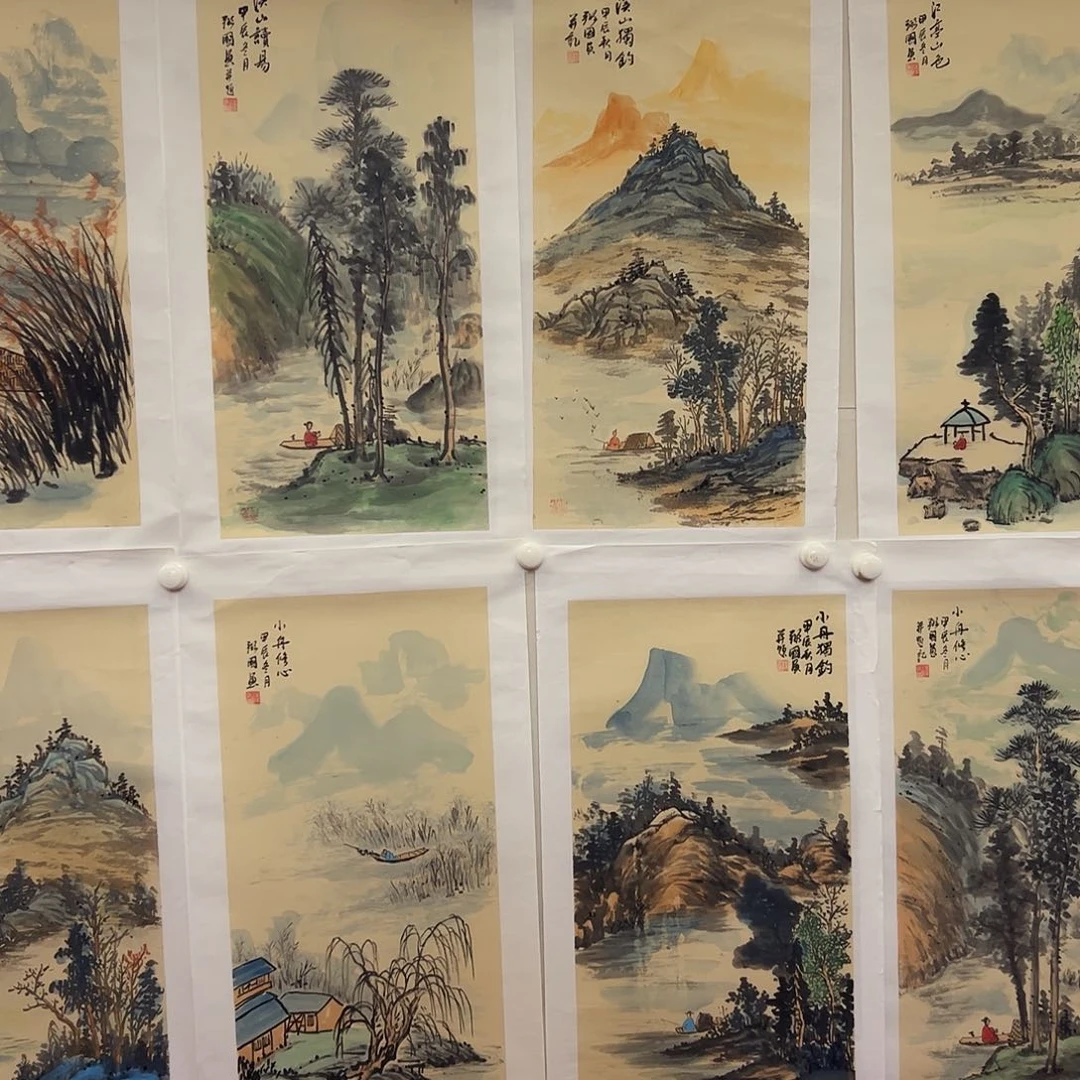 国画书法作品欣赏，书法