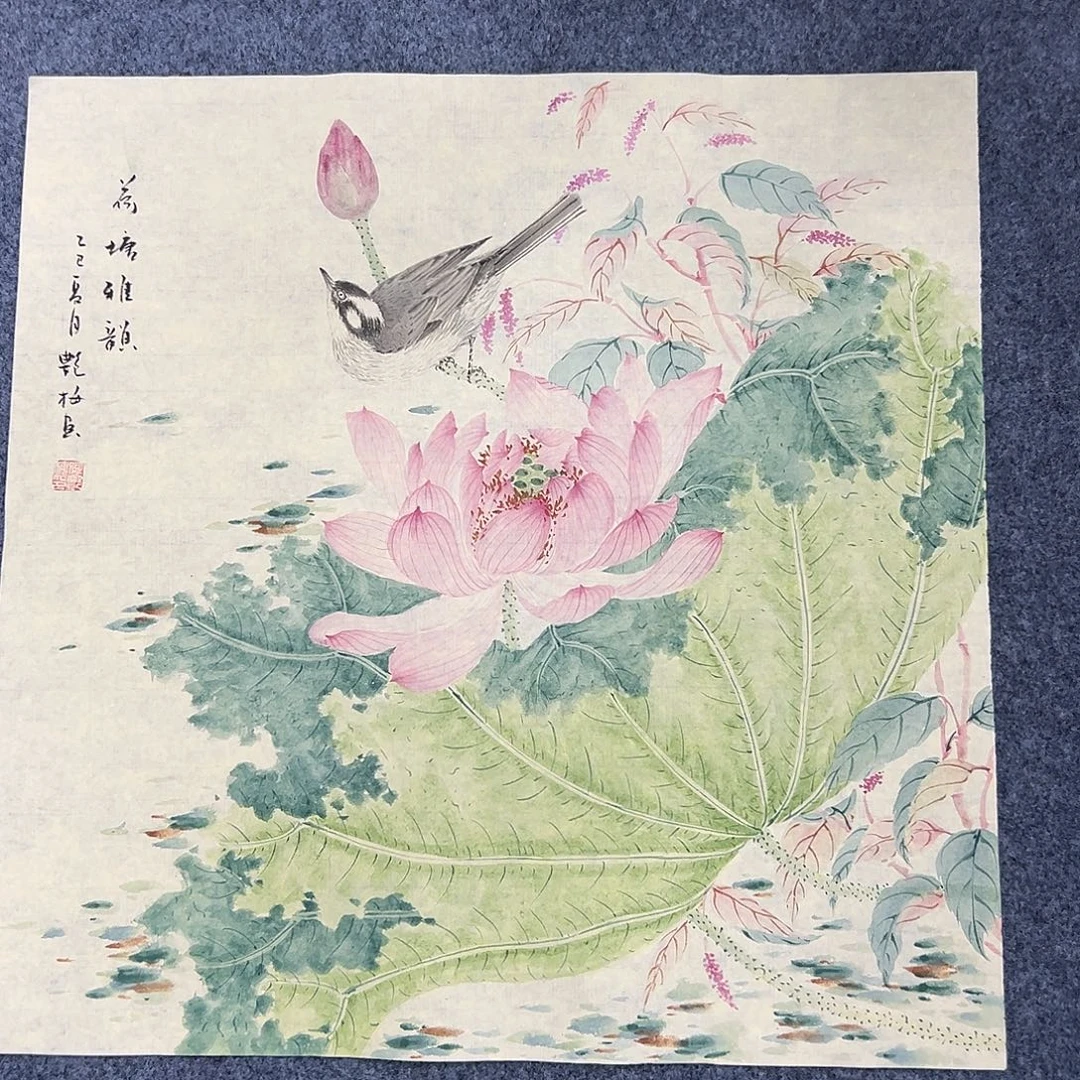 国画国画作品手绘