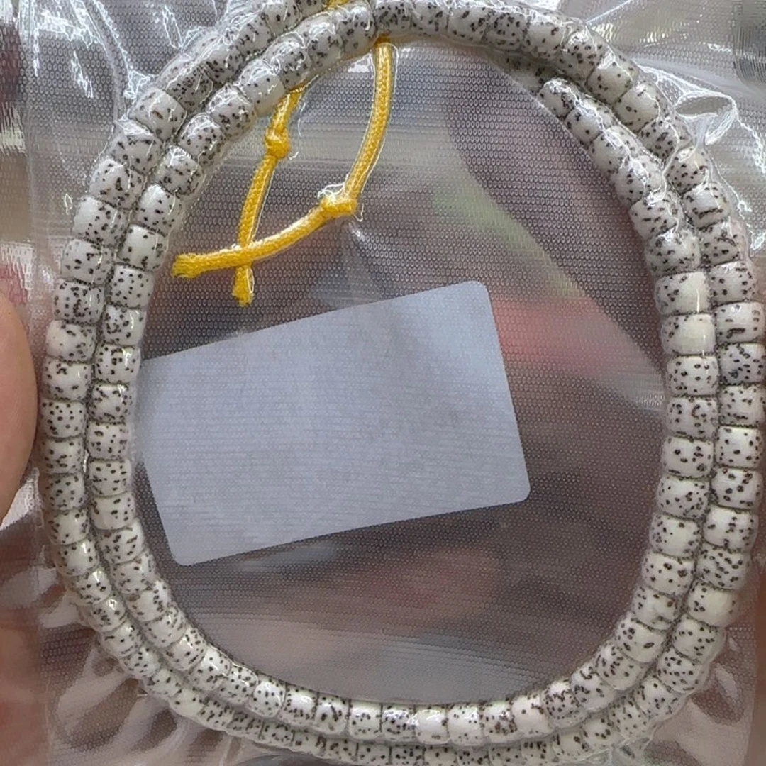 星月菩提手串108高端白河豚星月菩提65直切108
