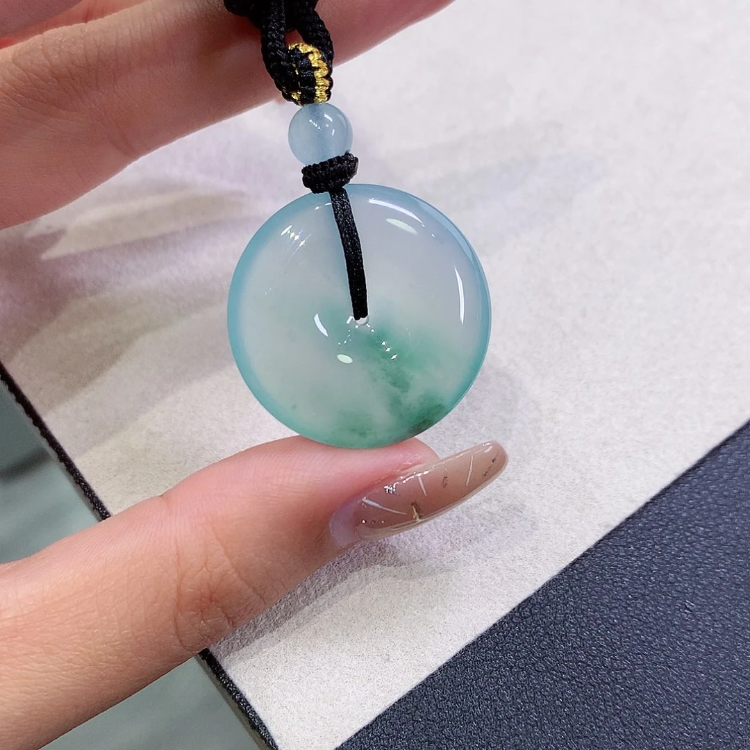 翡翠未镶嵌吊坠(不含链)26.6-6