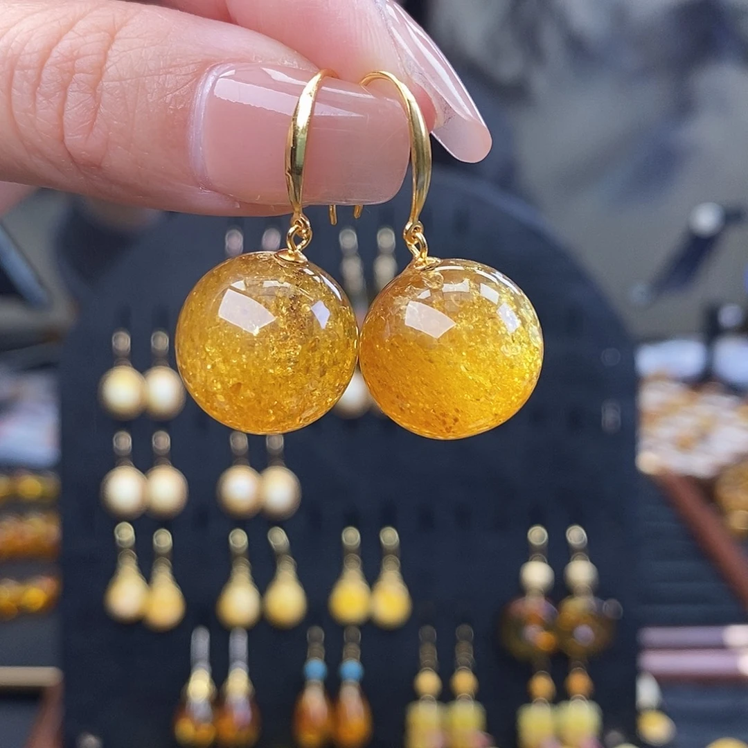 Q****琥珀未镶嵌裸石成品