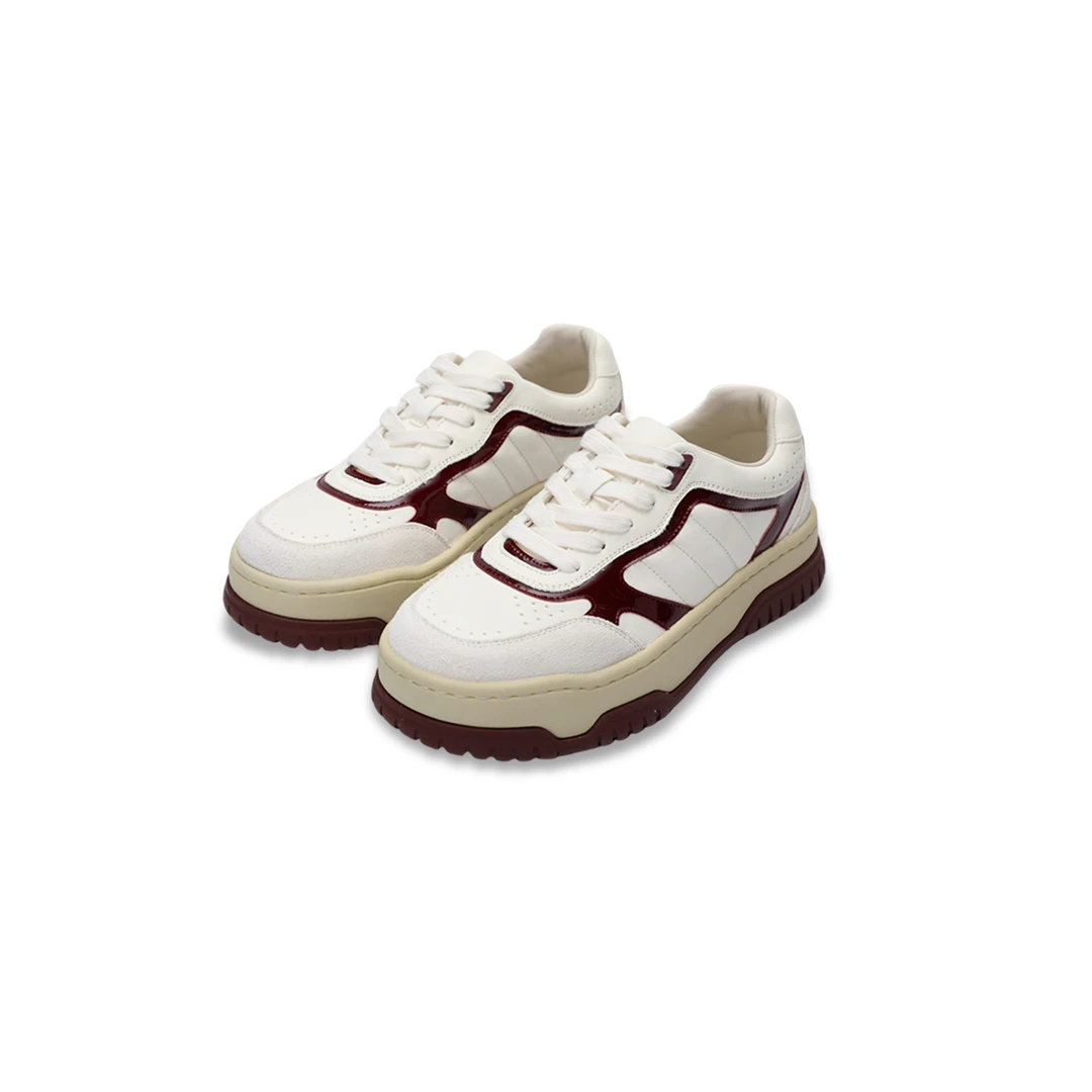 宠粉福利&新款G加爆款透气牛皮低帮板鞋跟高4厘米