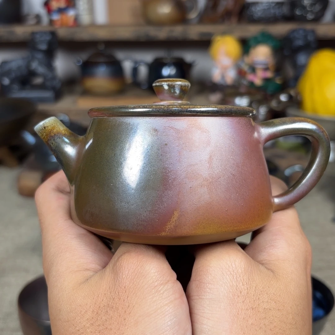 建水紫陶三木柴烧