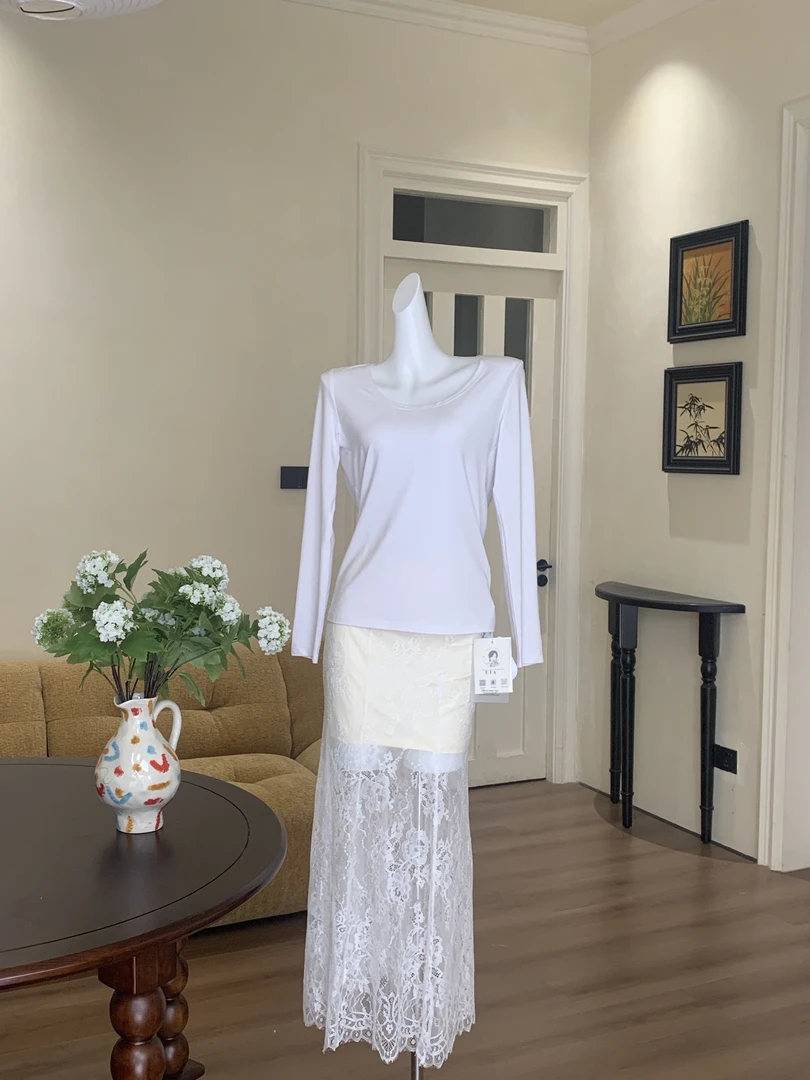 EIA一尧【限量福利款】韩系纯欲钓系露背上衣气质显瘦长袖上衣夏