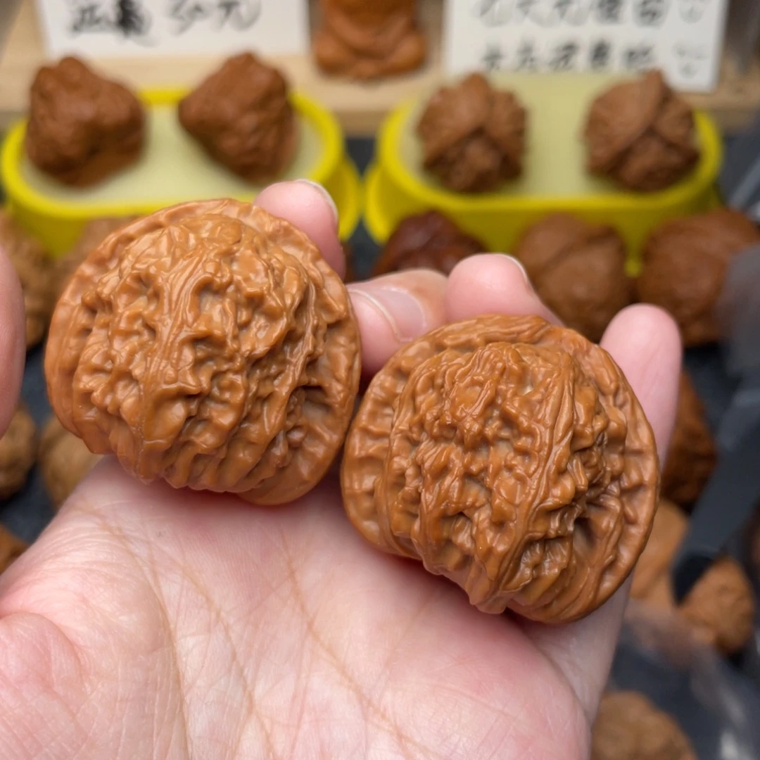 文玩核桃把件狮子37