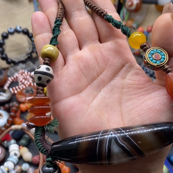 玛瑙/玉髓颈饰未镶嵌爱****1