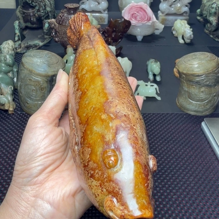 邳***货古玉老玉收藏品摆件