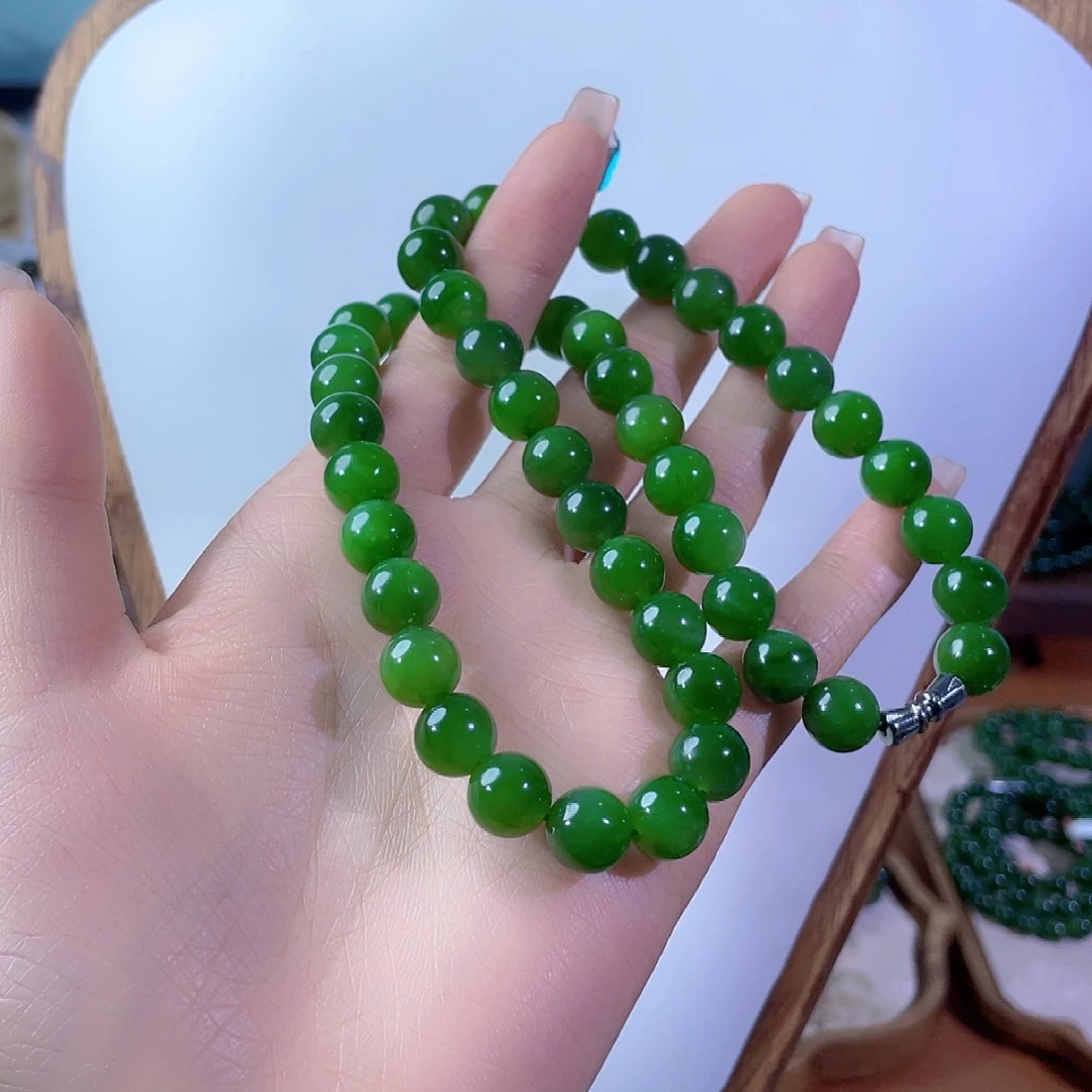 和田玉（碧玉）未镶嵌颈饰