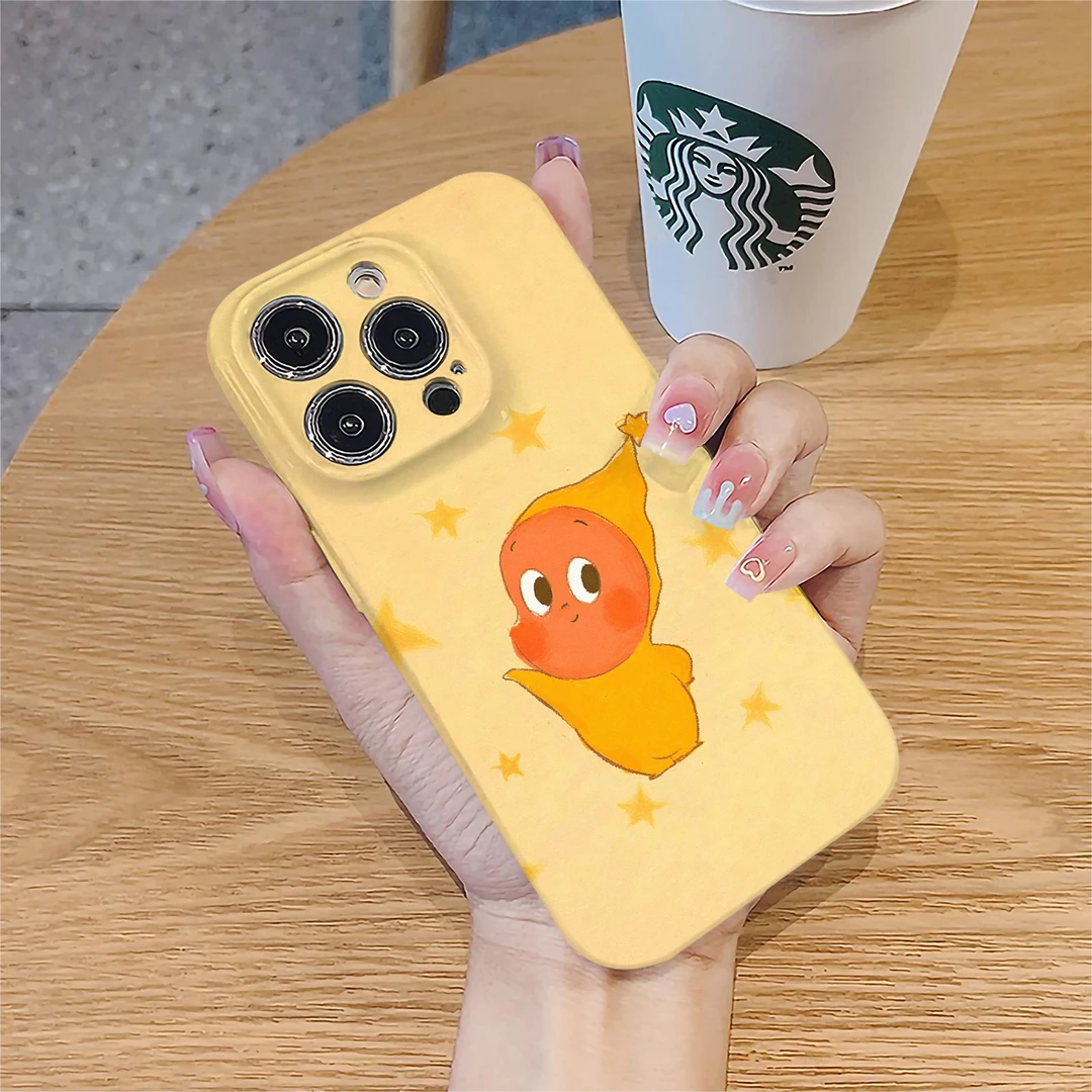 可爱星星人适用 苹果16promax 菲林手机壳/华为/小米/oppo/vivo