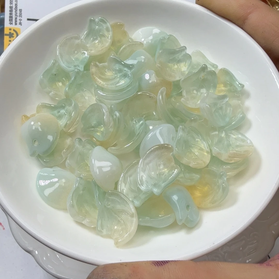 玻璃21号小号雪腊梅混色