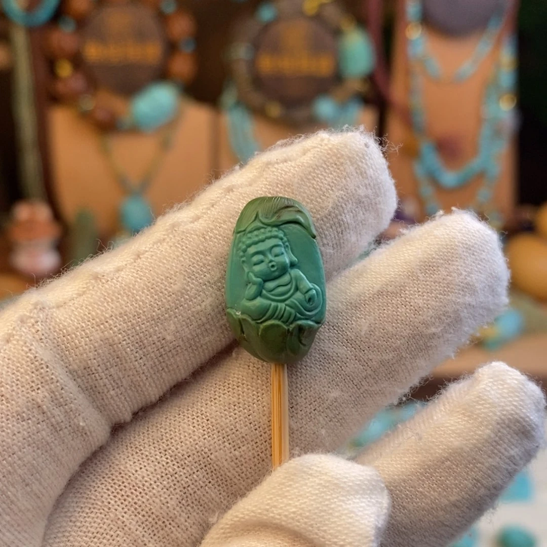 绿松石未镶嵌配饰