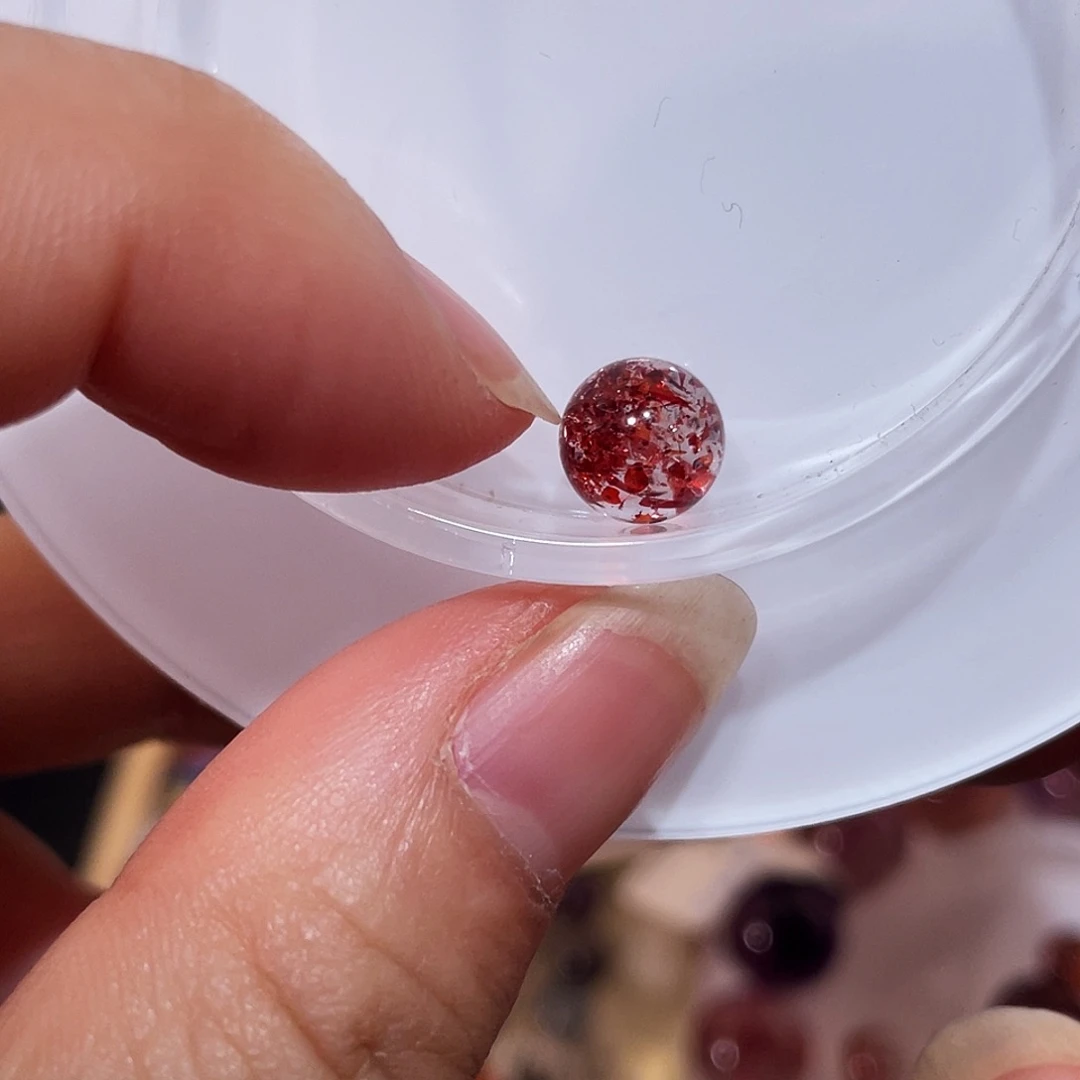 水晶手链未镶嵌金草莓7.9