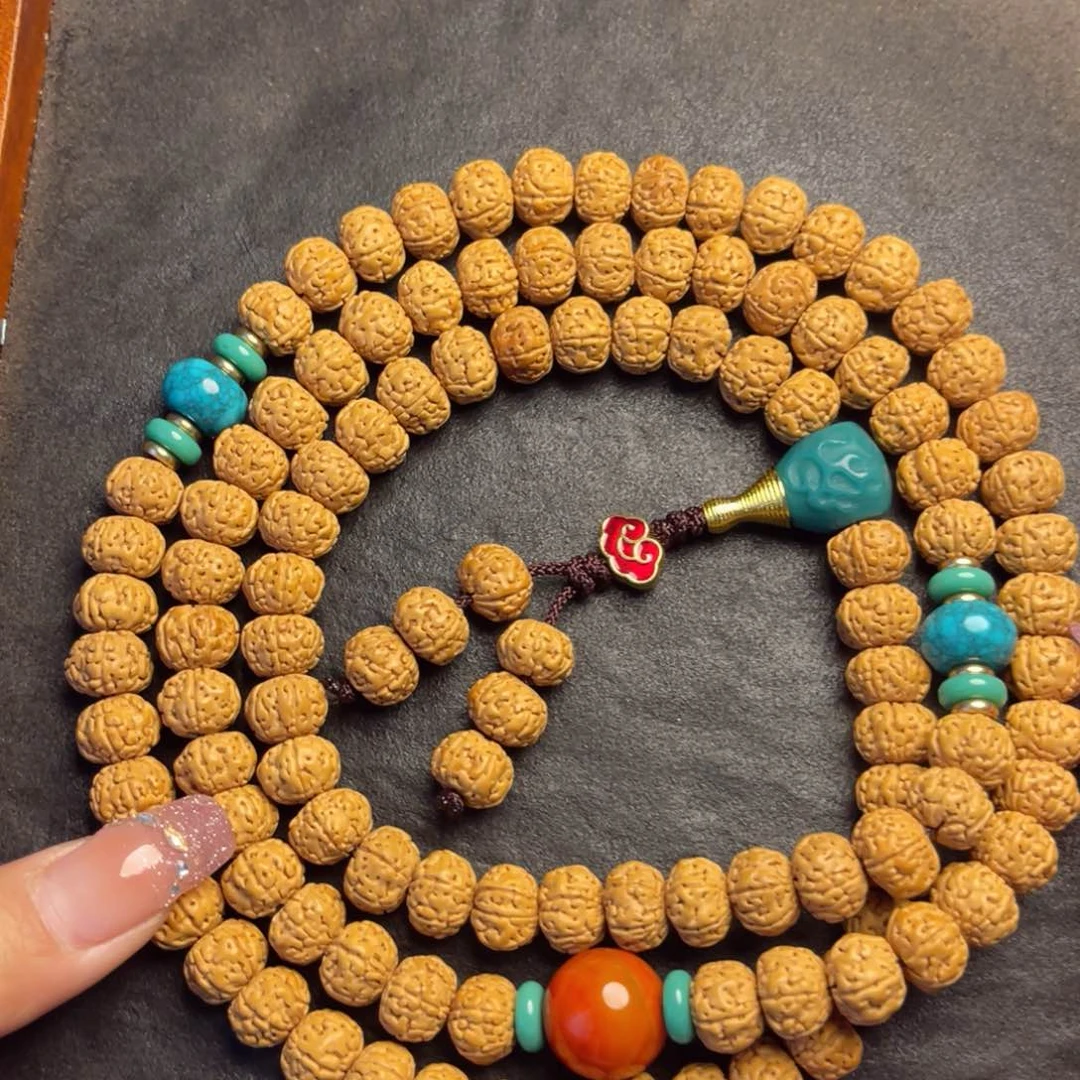 金刚菩提吊坠一代纯血老树王六瓣