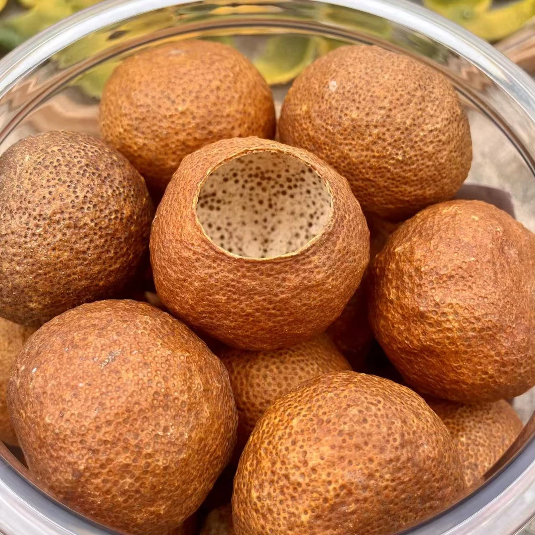 【小东甲】2023年12月采摘 礼乐圈枝老树大红柑壳 醇香醇香新会陈皮