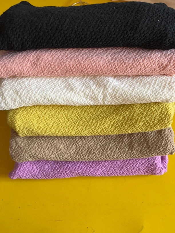 儿童螺纹薄绒打底衫（实物以直播间为准）