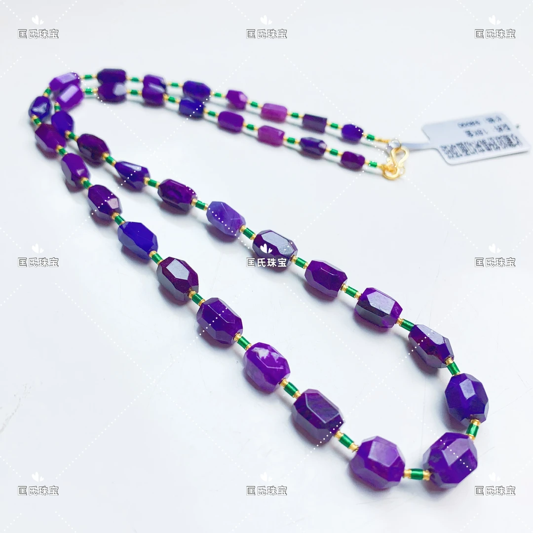 匡氏K姐 18K金收藏级舒俱来切面项链 Z-HL-A8855（多样性发一）