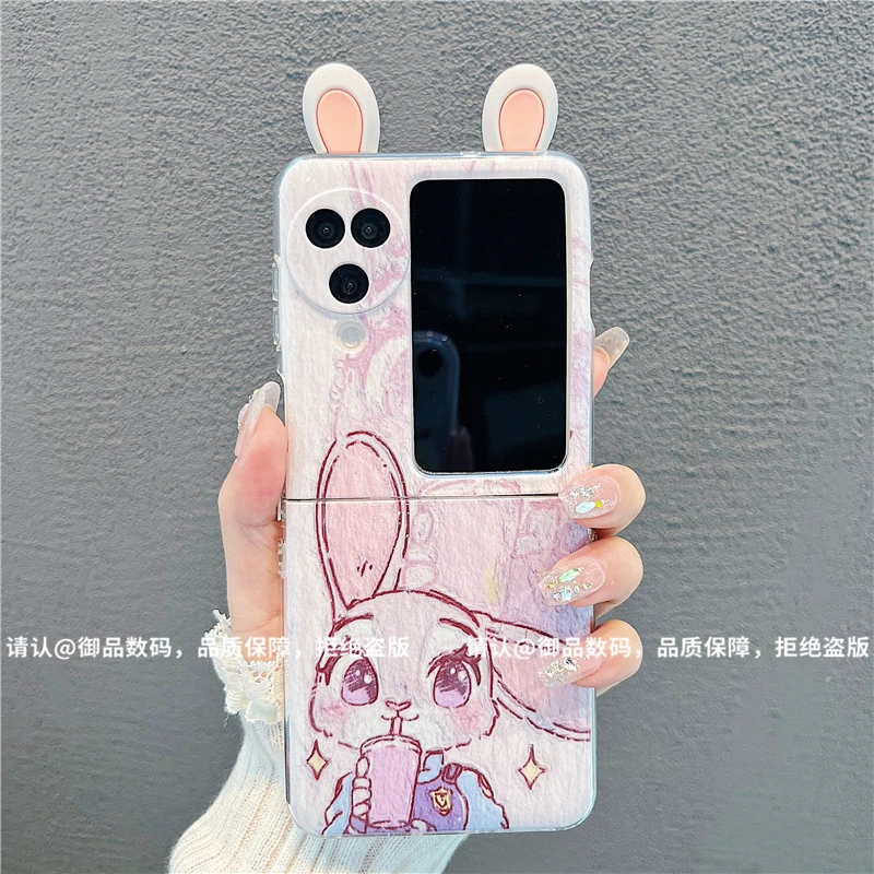 （OPPOfindN3flip系列）透明折叠壳适用OPPOfindN3flip手机壳防摔潮